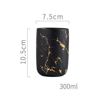 Nordic Matte Bathroom Accessories Set